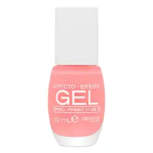 Laca de uñas efecto gel Deliplus 245 Salmon  1 ud