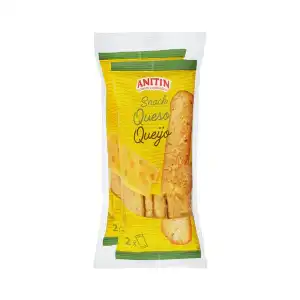 Palitos de pan con queso Anitin 2 paquetes X 0.071 kg