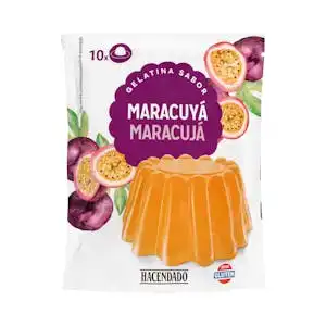 Preparado en polvo gelatina maracuyá Hacendado