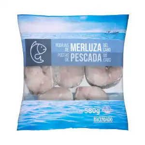 Rodajas de merluza del cabo Hacendado ultracongeladas Paquete  kg