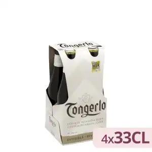 Cerveza abadía Tongerlo 4 botellines X 330 ml
