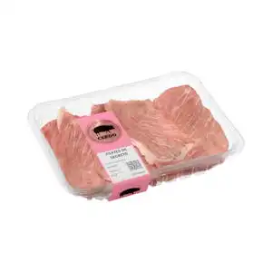 Filetes secreto de cerdo