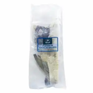 Filetón de bacalao salado Carrefour el Mercado 1,4 kg aprox