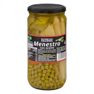 Menestra de verduras con aceite Hacendado Tarro 0.66 kg