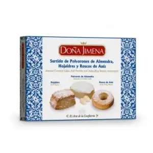 Surtido de polvorones, hojaldres y roscos de anís Doña Jimena 310 g.