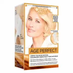 Tinte age perfect no 10.03 Rubio muy Claro Dorado Sutil L'Oréal Excellence 1 ud.
