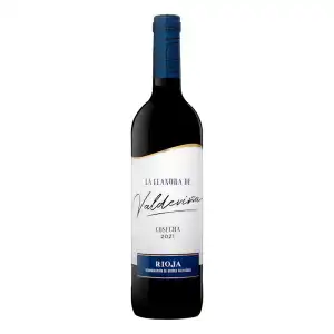 Vino tinto D.O Rioja La Llanura de Valdeviña cosecha Botella 750 ml
