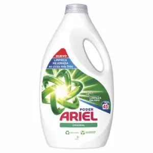 Detergente líquido Original Ariel 45 lavados.