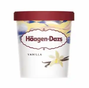 Helado de vainilla Häagen Dazs sin gluten 460 ml.