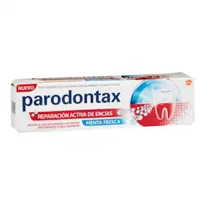 Dentífrico reparación activa de encías Parodontax con bicarbonato y flúor menta fresca Tubo 0.075 100 ml