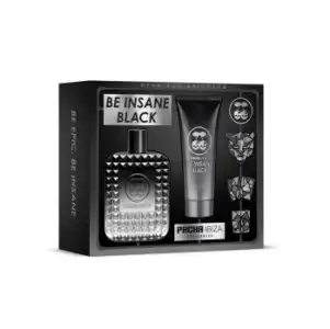Estuche Pacha Be Insane Black: agua de colonia 100 ml y balsamo after shave 75 ml.