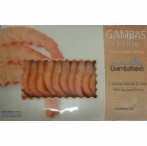 Gamba cocida Gambafresh 750 g.