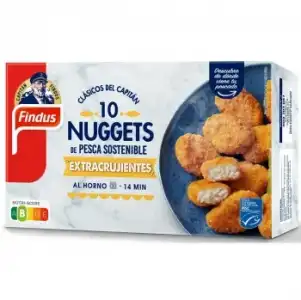 Nuggets de pescado extracrujientes Findus 245 g.