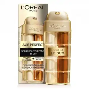 Sérum rejuvenecedor le duo Age Perfect L'Oréal Paris 30 ml.