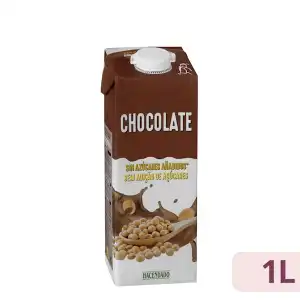 Bebida de soja con chocolate Hacendado Brick 1 L