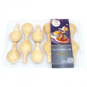 Cucharitas de canapés crujientes Carrefour Extra 12 ud
