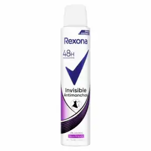 Desodorante en spray antitranspirante 48h Invisible Black&White Rexona 200 ml.