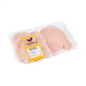 Filetes pechuga de pollo Bandeja 0.65 kg