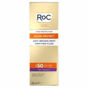 Fluido anti-manchas Soleil Protect FP 50 Roc 50 ml.