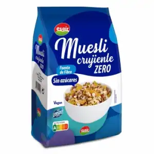 Muesli crujiente Zero Esguir sin gluten 350 g.