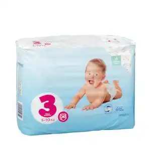 Pañales bebé talla 3 Deliplus de 5-10 kg