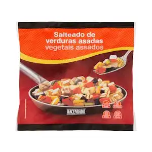 Salteado de verduras asadas Hacendado ultracongeladas