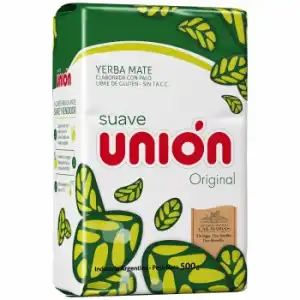 Yerba mate Unión sin gluten 500 g.