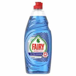 Lavavajillas a mano extra higiene eucalipto Fairy 650 ml.