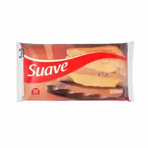 Queso fundido sabor suave Hacendado lonchas Paquete 0.555 kg