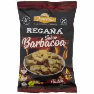 Regañá sabor barbacoa Panceliac sin gluten y sin lactosa 80 g.