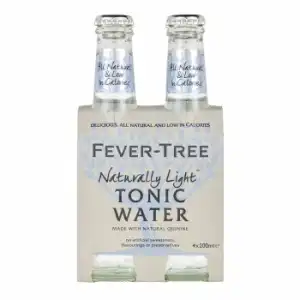 Tónica Fever Tree light pack de 4 botellas de 20 cl.