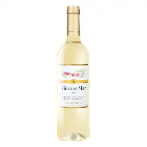 Vino blanco semidulce Vinya del Mar Azul D.O Catalunya Botella 750 ml