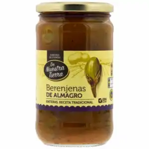 Berenjenas de Almagro De Nuestra Tierra sin gluten 350 g,