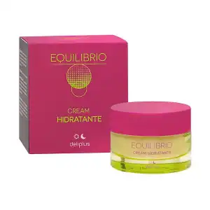 Crema facial Hidratante Equilibrio Deliplus Tarro 0.05 100 ml