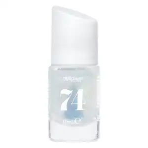 Laca de uñas alto brillo Deliplus 74 transparente destellos 1 ud