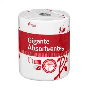 Papel cocina Gigante Absorbente Bosque Verde Paquete 1 ud