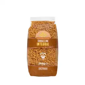 Pasta corallini integral Hacendado Paquete 0.5 kg