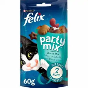 Snack para gato Purina FelixParty Mix Oceano 60 g