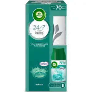 Ambientador automático Fresh Matic Nenuco aparato y recambio Air Wick 1 ud.