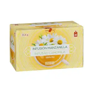 Infusión manzanilla Hacendado Caja 0.0334 100 g