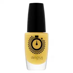 Laca de uñas secado rápido Deliplus 156 amarillo 1 ud