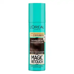 Retoca raíces instantáneo L'Oréal castaño oscuro Spray 0.1 100 ml