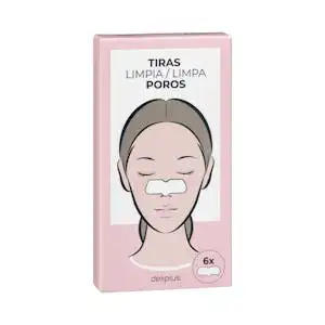 Tiras faciales limpia poros Deliplus Caja 1 ud