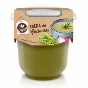 Crema de guisantes Carrefour Original 350 ml.