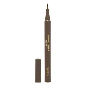 Delineador de cejas Brow Liner Terra Deliplus 01 castaño medio