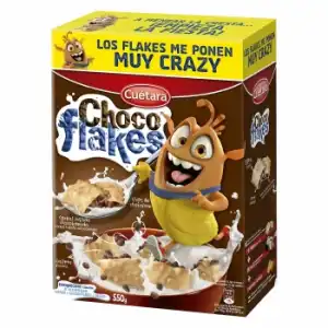 Galletas Choco Flakes Cuétara 550 g.