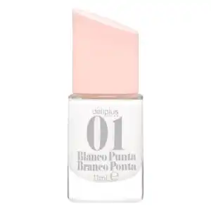 Laca de uñas manicura francesa Deliplus blanco punta 01  1 ud