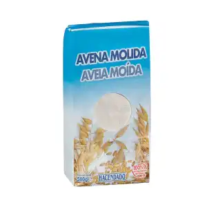 Avena molida Hacendado Paquete 0.5 kg