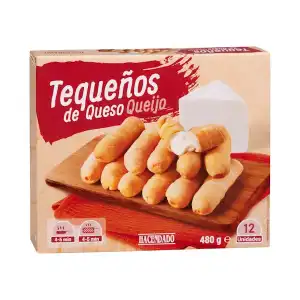 Tequeños de queso Hacendado ultracongelados Caja 0.48 kg