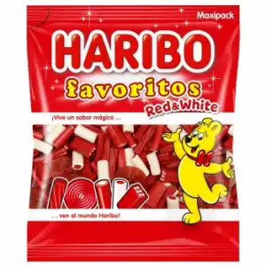 Caramelos de goma Favoritos Red&White Haribo 1 kg.